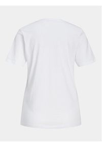 JJXX T-Shirt Anna 12200182 Biały Regular Fit. Kolor: biały. Materiał: bawełna #7