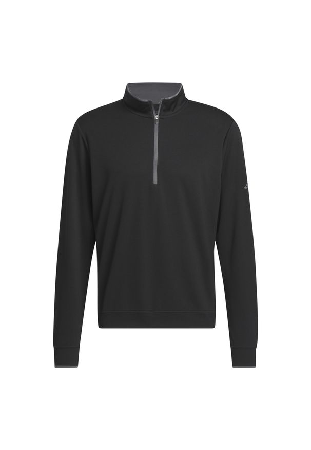 Adidas - Bluza adidas UPF Lightweight. Typ kołnierza: golf. Kolor: wielokolorowy, szary, czarny. Sport: golf