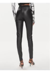 Versace Jeans Couture Legginsy 76HAC101 Czarny Skinny Fit. Kolor: czarny. Materiał: syntetyk #6