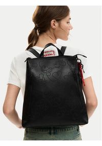 Desigual Plecak 26SAKP07 Czarny. Kolor: czarny. Materiał: skóra #7