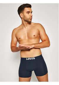 Levi's® Komplet 2 par bokserek 905011001 Granatowy. Kolor: niebieski. Materiał: bawełna