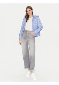 Guess Jeans Kurtka puchowa W5RL99 WHAB2 Niebieski Regular Fit. Kolor: niebieski. Materiał: syntetyk #4
