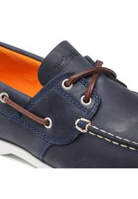 Timberland Mokasyny Cedar Bay TB0A28BM0191 Granatowy. Kolor: niebieski. Materiał: nubuk, skóra #7