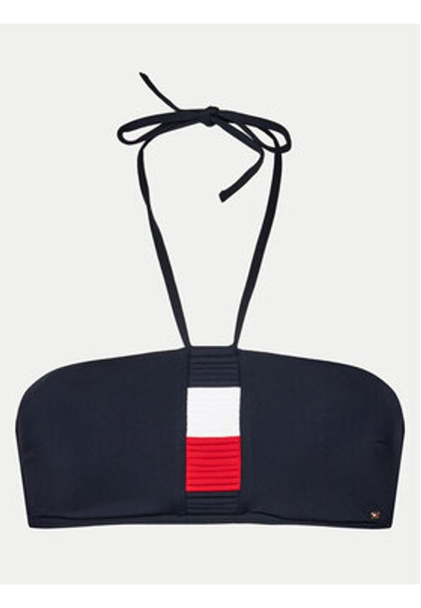 TOMMY HILFIGER - Tommy Hilfiger Góra od bikini UW0UW05297 Granatowy. Kolor: niebieski. Materiał: syntetyk