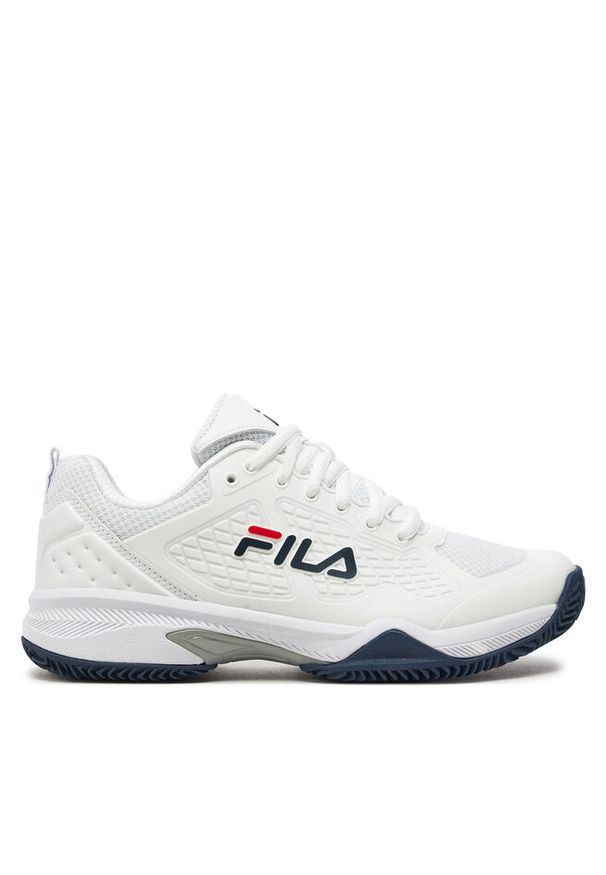 Buty do tenisa Fila. Kolor: biały. Sport: tenis