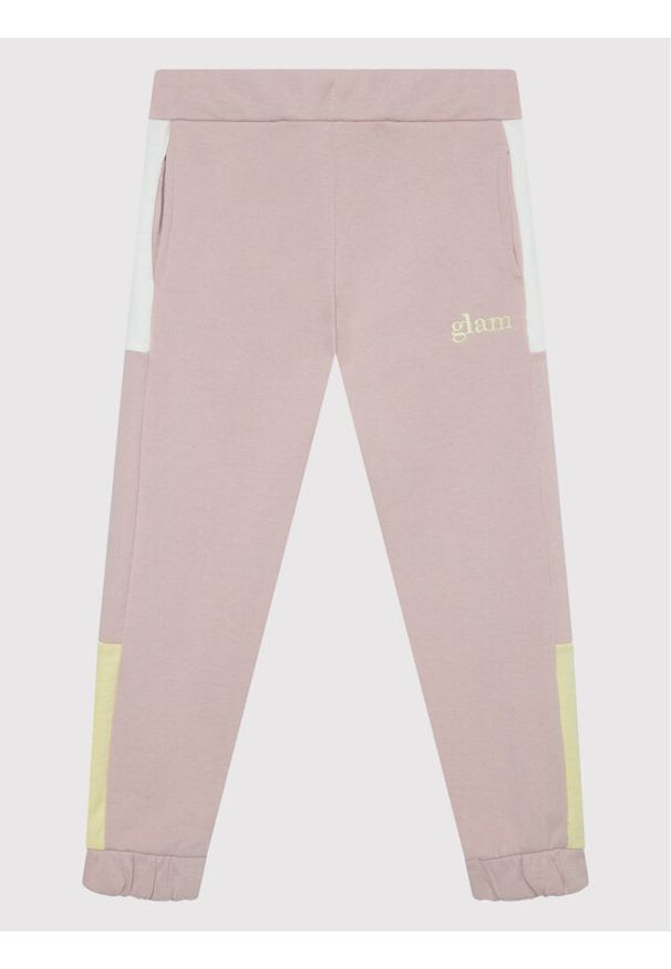 Name it - NAME IT Spodnie dresowe 13198954 Różowy Regular Fit. Kolor: różowy. Materiał: bawełna, dresówka