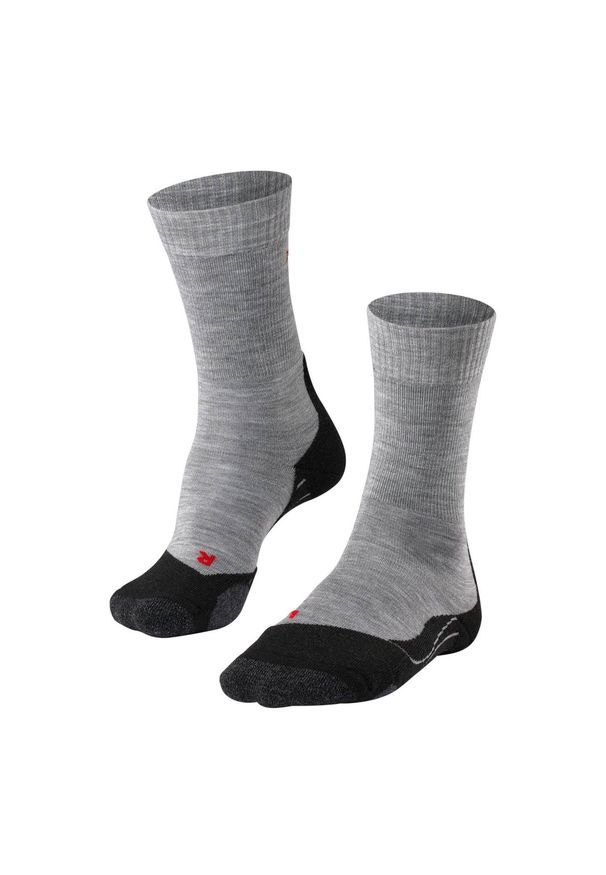 Skarpetki Falke TK2. Kolor: szary, wielokolorowy. Sport: outdoor, turystyka piesza
