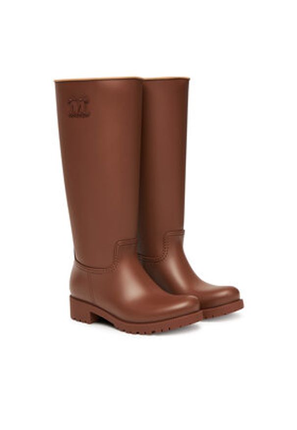 Max Mara Kalosze 2524796192600 Brązowy. Kolor: brązowy