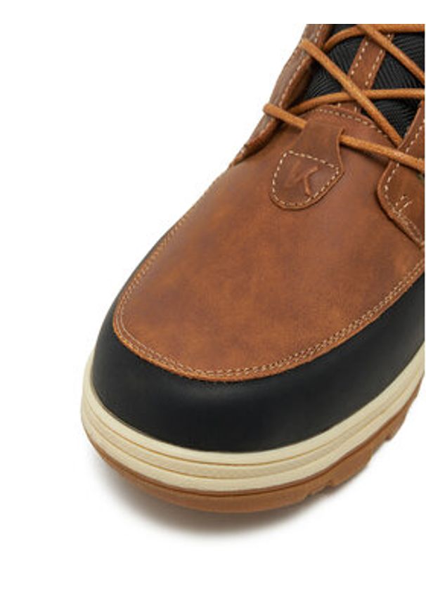 Kimberfeel Śniegowce Nolan Brązowy. Kolor: brązowy. Materiał: skóra