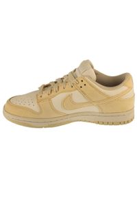 Nike - Buty sportowe Sneakersy damskie, Wmns Dunk Low. Kolor: beżowy. Sport: turystyka piesza