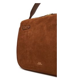 Polo Ralph Lauren Torebka 428962627001 Brązowy. Kolor: brązowy. Materiał: skórzane, zamszowe