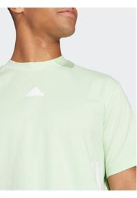 Adidas - adidas T-Shirt Future Icons 3-Stripes IR9169 Zielony Loose Fit. Kolor: zielony. Materiał: bawełna #2
