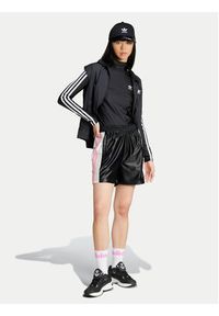 Adidas - adidas Bluzka adicolor 3-Stripes IZ3200 Czarny Slim Fit. Kolor: czarny. Materiał: syntetyk #6