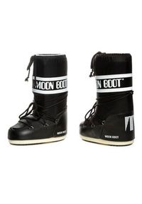 Moon Boot Śniegowce Nylon 14004400 001 Czarny. Kolor: czarny. Materiał: skóra #6