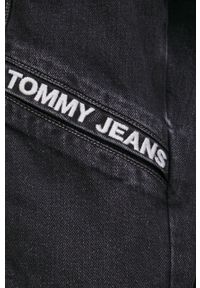 Tommy Jeans Kurtka jeansowa DM0DM12462.PPYY męska kolor czarny przejściowa. Okazja: na co dzień. Kolor: czarny. Materiał: włókno, materiał. Styl: casual #2