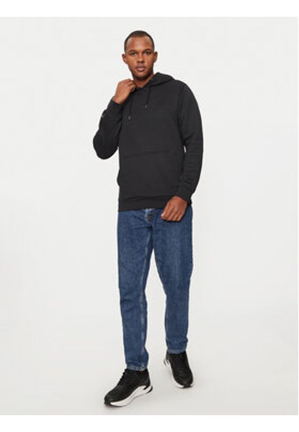 INDICODE Bluza Yalom 55-677 Czarny Regular Fit. Kolor: czarny. Materiał: bawełna, syntetyk