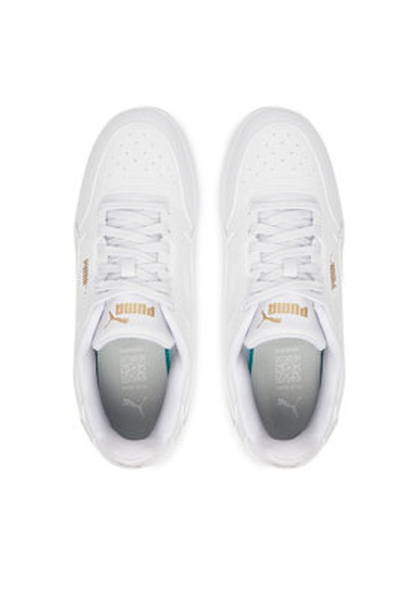 Puma Sneakersy Shuffle Downtown 402596 01 Biały. Kolor: biały. Materiał: skóra
