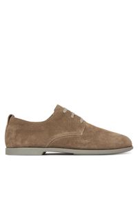 Calvin Klein Półbuty Low Prof Derby Su HM0HM02232 Beżowy. Kolor: beżowy. Materiał: skóra, zamsz #1