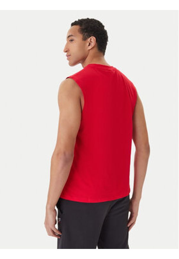 Reebok Tank top Bradshaw RK25560CCM Czerwony Regular Fit. Kolor: czerwony. Materiał: bawełna
