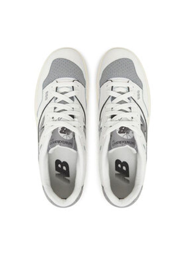 New Balance Sneakersy GSB550LG Beżowy. Kolor: beżowy. Materiał: skóra