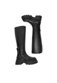 G-Star RAW - G-Star Raw Kozaki CEO-WI16-525-04 Czarny. Kolor: czarny. Materiał: materiał #7