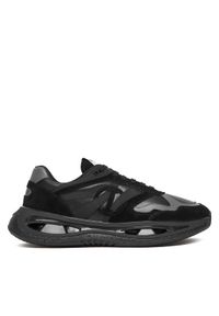Iceberg Sneakersy Space IU1808 Czarny. Kolor: czarny. Materiał: skóra
