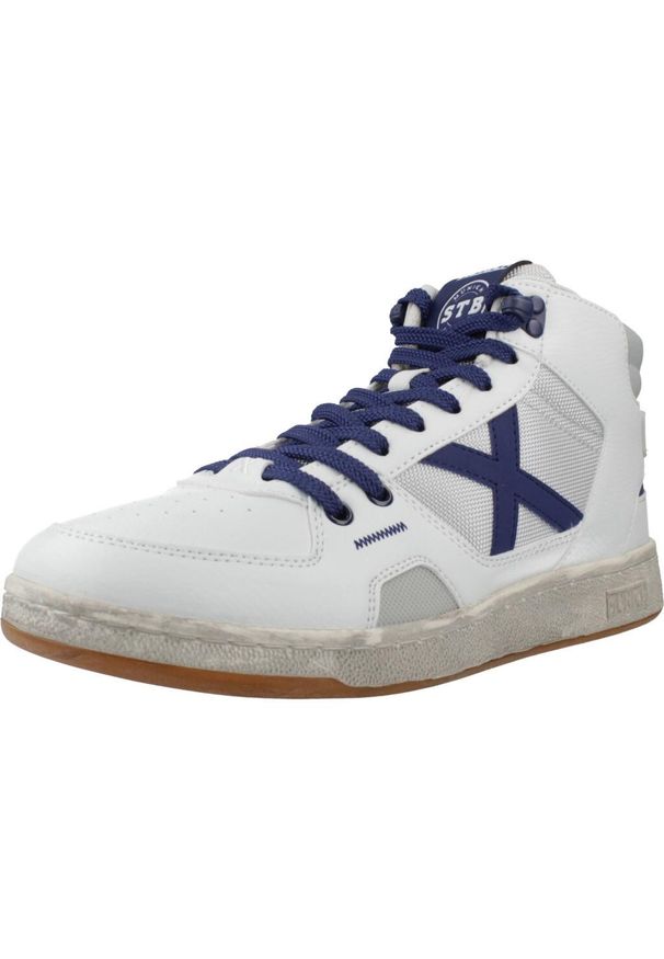 Munich - Buty MUNICH DOME 17 Biały. Kolor: biały. Materiał: skóra, tkanina. Sport: turystyka piesza