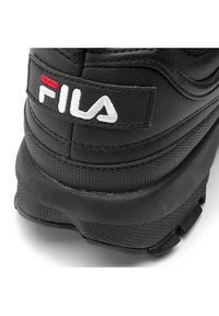 Fila Sneakersy Disruptor Low 1010262.12V Czarny. Kolor: czarny. Materiał: skóra