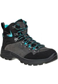 Buty trekkingowe Alpinus Veleta W GR43618 czarne. Wysokość cholewki: przed kolano. Kolor: czarny. Materiał: syntetyk. Szerokość cholewki: normalna. Styl: klasyczny #7