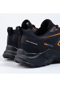 Męskie buty sportowe DK szare Softshell czarne. Kolor: wielokolorowy, czarny, szary. Materiał: softshell