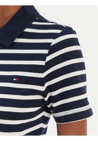 TOMMY HILFIGER - Tommy Hilfiger Sukienka codzienna 1985 WW0WW43228 Granatowy Slim Fit. Okazja: na co dzień. Kolor: niebieski. Materiał: bawełna. Typ sukienki: proste. Styl: casual #5
