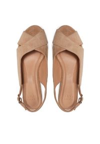 Jenny Fairy Espadryle TS5249-01 Beżowy. Kolor: beżowy. Materiał: materiał #7
