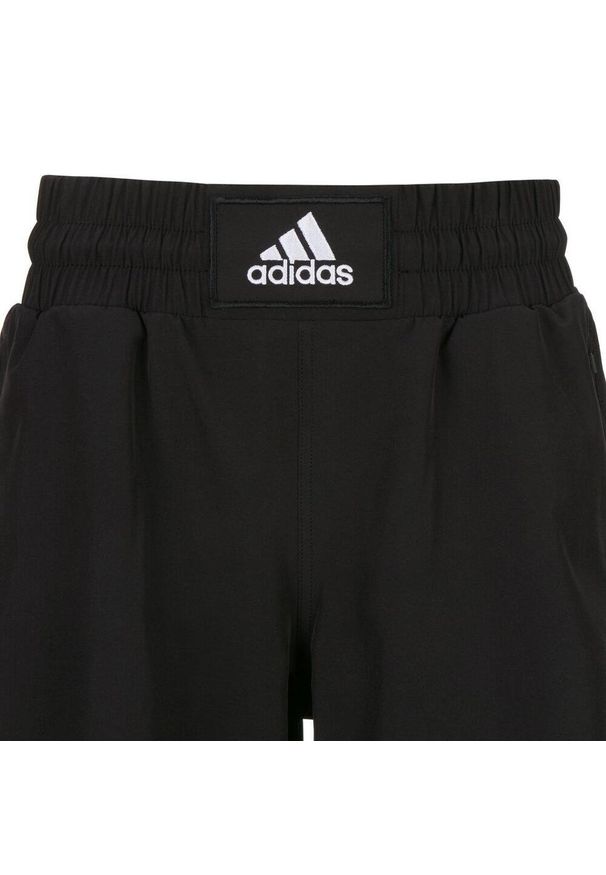 Adidas - Krótkie spodenki do boksu treningowego adidas. Kolor: wielokolorowy, biały, czarny. Sport: bieganie, fitness
