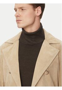 Marciano Guess Płaszcz przejściowy 5GHL00 2295Z Beżowy Regular Fit. Kolor: beżowy. Materiał: skóra #2