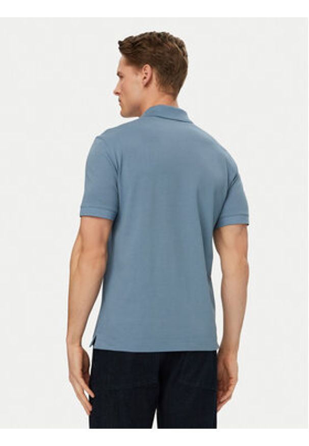 BOSS Polo Pallas 50553564 Niebieski Regular Fit. Typ kołnierza: polo. Kolor: niebieski. Materiał: bawełna