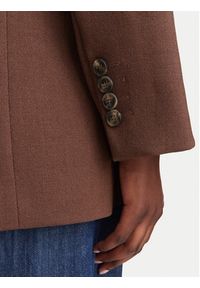 Weekend Max Mara Marynarka Asta 2625046031 Brązowy Regular Fit. Kolor: brązowy. Materiał: wełna #3