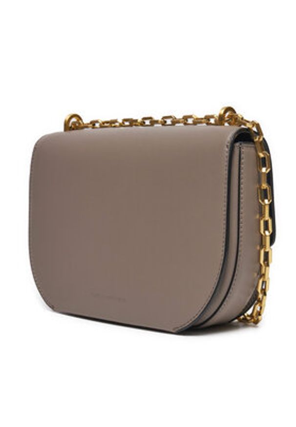 Karl Lagerfeld - KARL LAGERFELD Torebka 245W3057 Beżowy. Kolor: beżowy. Materiał: skórzane