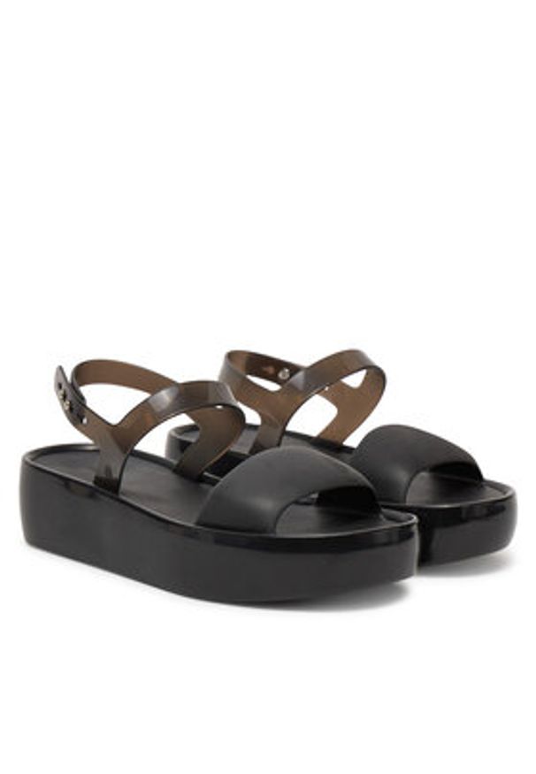 melissa - Melissa Sandały Float Platform 36066 Czarny. Kolor: czarny. Obcas: na platformie