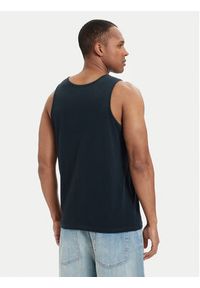 Quiksilver Tank top Starting Grid EQYZT08309 Granatowy Regular Fit. Kolor: niebieski. Materiał: bawełna #2