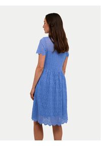 Kaffe Sukienka letnia Karen 10508535 Niebieski Regular Fit. Kolor: niebieski. Materiał: syntetyk. Sezon: lato #4