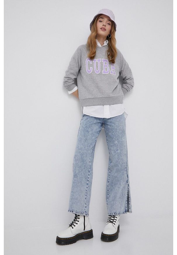 only - Only jeansy Hope damskie high waist. Stan: podwyższony. Kolor: niebieski