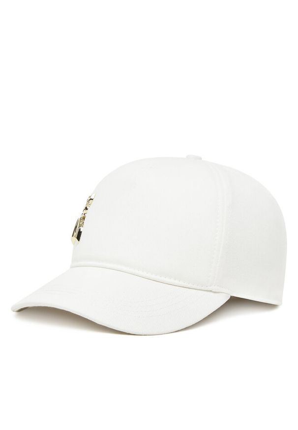 Czapka z daszkiem Patrizia Pepe. Kolor: biały