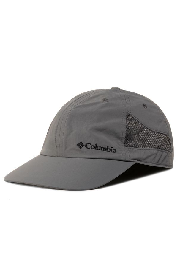 columbia - Czapka z daszkiem COLUMBIA - Tech Shade Hat 1539331023 Grey 023. Kolor: szary. Materiał: materiał, nylon