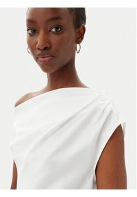 Imperial Bluzka RFY4JDG Biały Regular Fit. Kolor: biały. Materiał: syntetyk #5