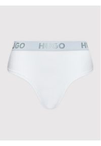Hugo Bokserki Sporty Logo 50469646 Biały. Kolor: biały. Materiał: bawełna