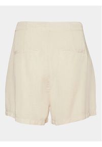Vero Moda Szorty materiałowe Mia 10209543 Beżowy Slim Fit. Kolor: beżowy. Materiał: lyocell #4