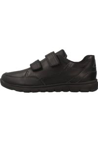 Tenisówki Geox Model J Xunday Boy Kolor Czarny. Kolor: czarny. Materiał: tkanina, skóra. Sport: turystyka piesza