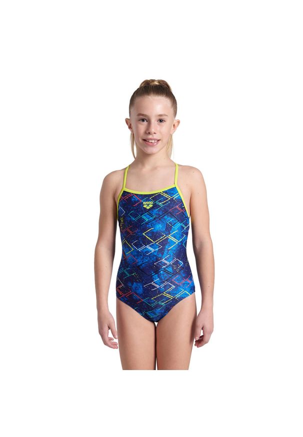 Strój Kąpielowy Arena Girl's Daly Swimsuit Light Drop Junior. Kolor: czarny