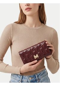 MEXX Portfel CEO-MEXX-W1-001-AW26 Bordowy. Kolor: czerwony. Materiał: skóra #5