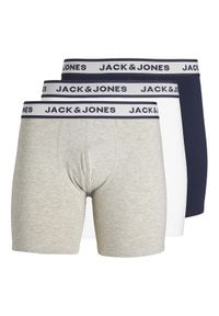 Jack & Jones - Jack&Jones Komplet 3 par bokserek 12229576 Kolorowy. Materiał: bawełna. Wzór: kolorowy